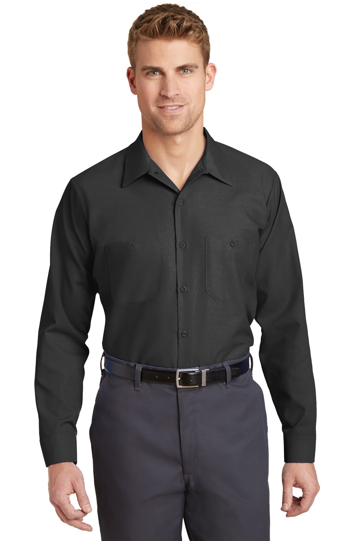 Men's Work Shirt Long Sleeve