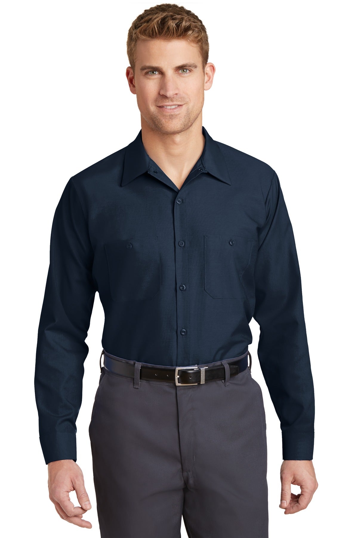 Men's Work Shirt Long Sleeve