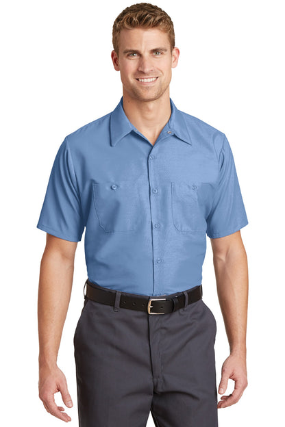 Men's Work Shirt Short Sleeve