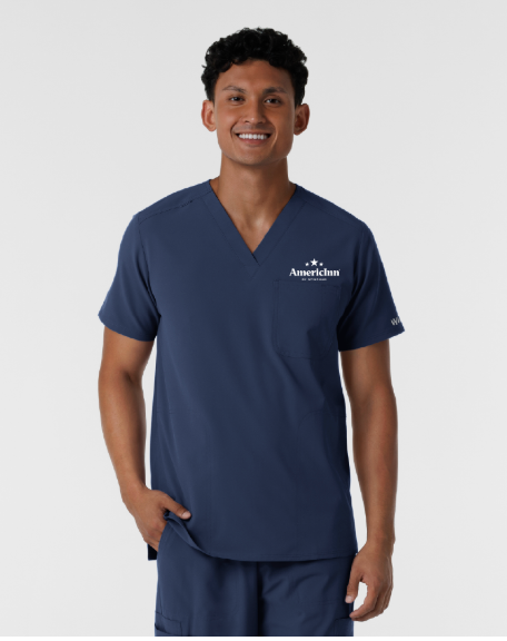 House Keeping Top in with embroidered logo