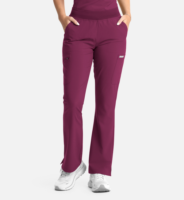 Best Western Plus Momentum Women's Elastic Band Flare Leg Pant