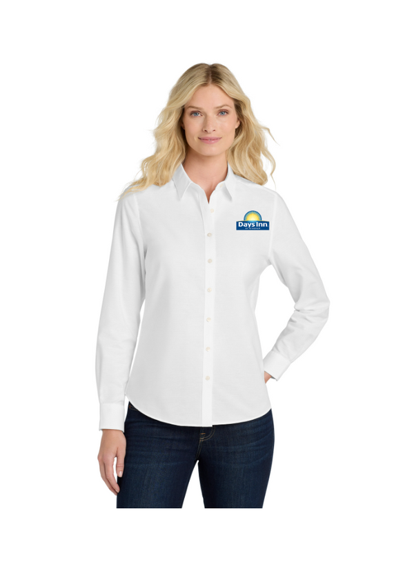 Days Inn Port Authority Women's SuperPro Oxford Shirt