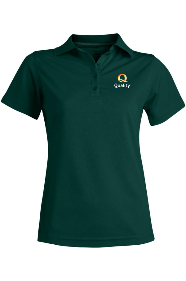 Quality Inn Hi Performance Mesh Ladies Polo