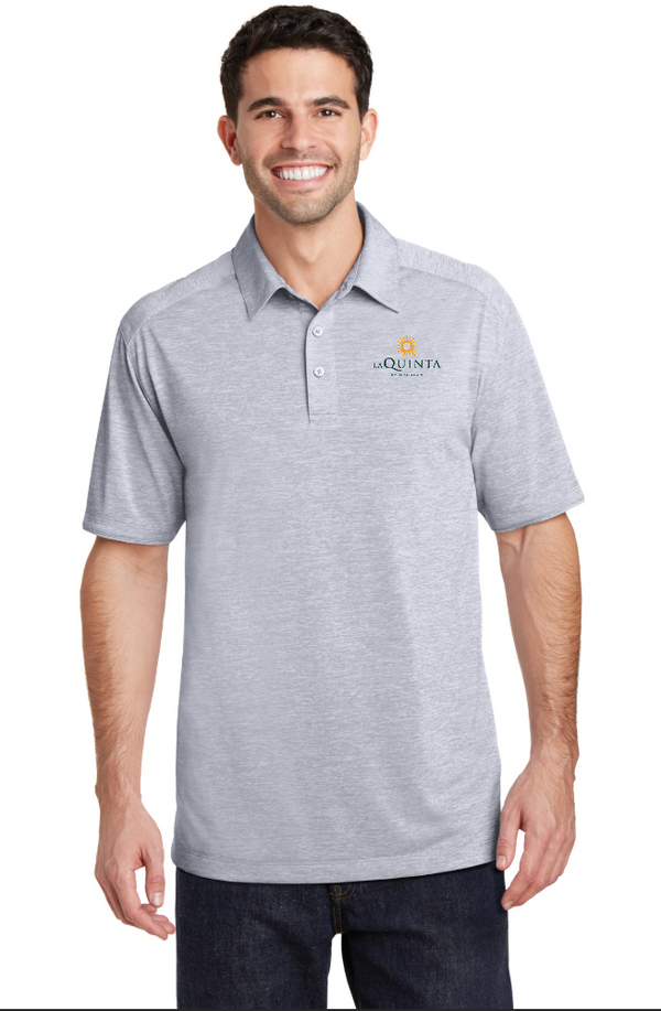 La Quinta Port Authority Digi Heather Performance Polo