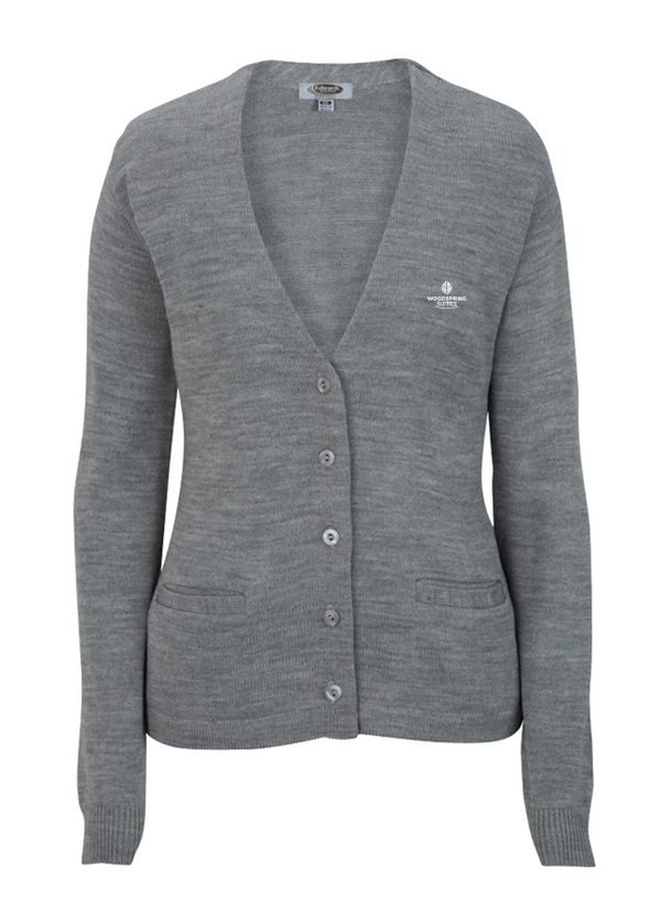 WoodSpring Suites Tuff Pil Plus Ladies Cardigan