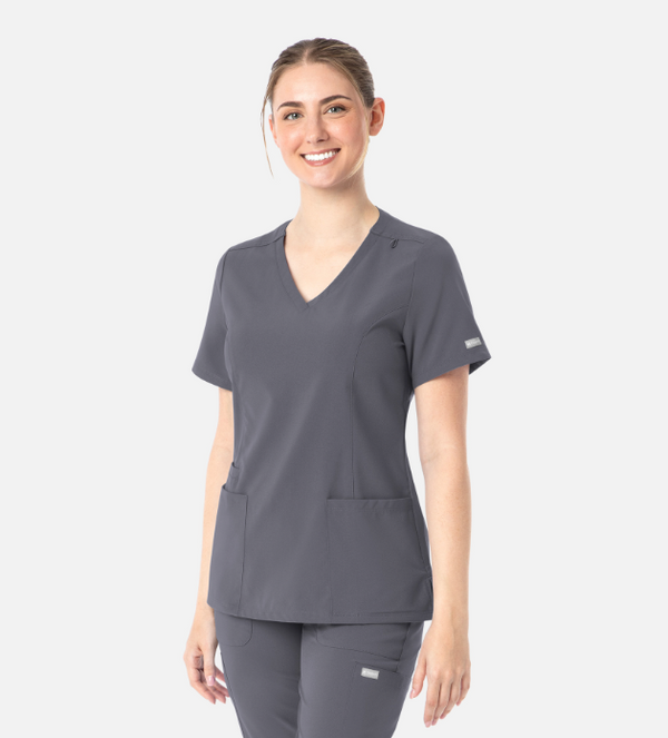 Rodeway Inn Momentum Women's Double V-Neck Top