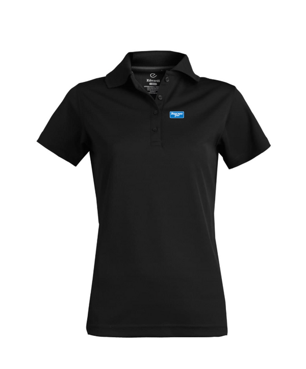 Rodeway Inn Hi Performance Mesh Ladies Polo