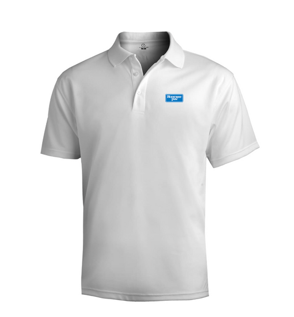 Rodeway Inn Hi Performance Mesh Mens Polo