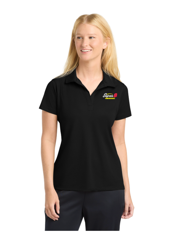 Super 8 Sport-Tek Women's Micropique Sport-Wick Polo