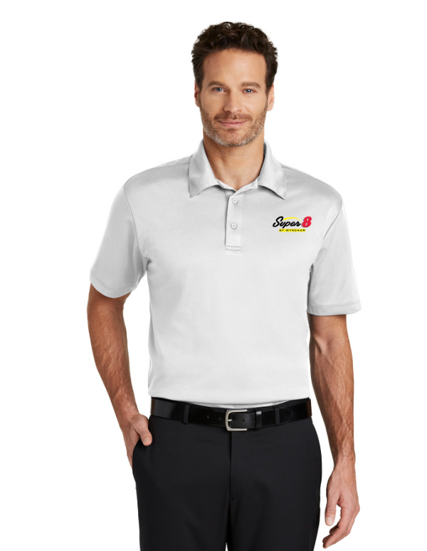 Super 8 Port Authority Silk Touch Performance Polo