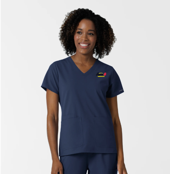 Super 8 NURTUR Women's V-Neck Top