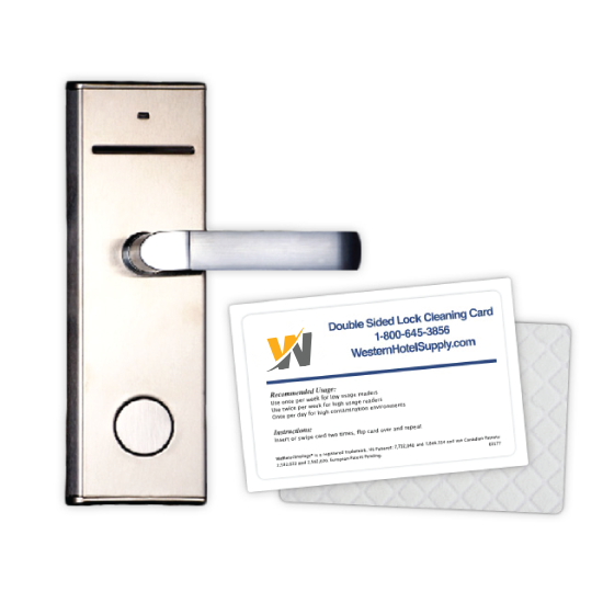 Comfort Inn Lock Cleaning Cards